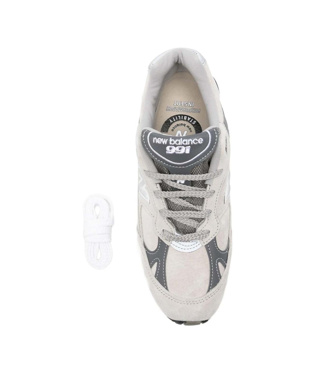 NEW BALANCE Серые резиновые кроссовки, фото 4