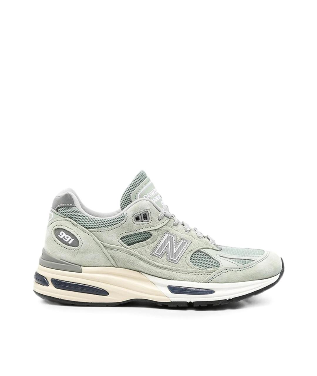 NEW BALANCE Синие замшевые кроссовки, фото 1