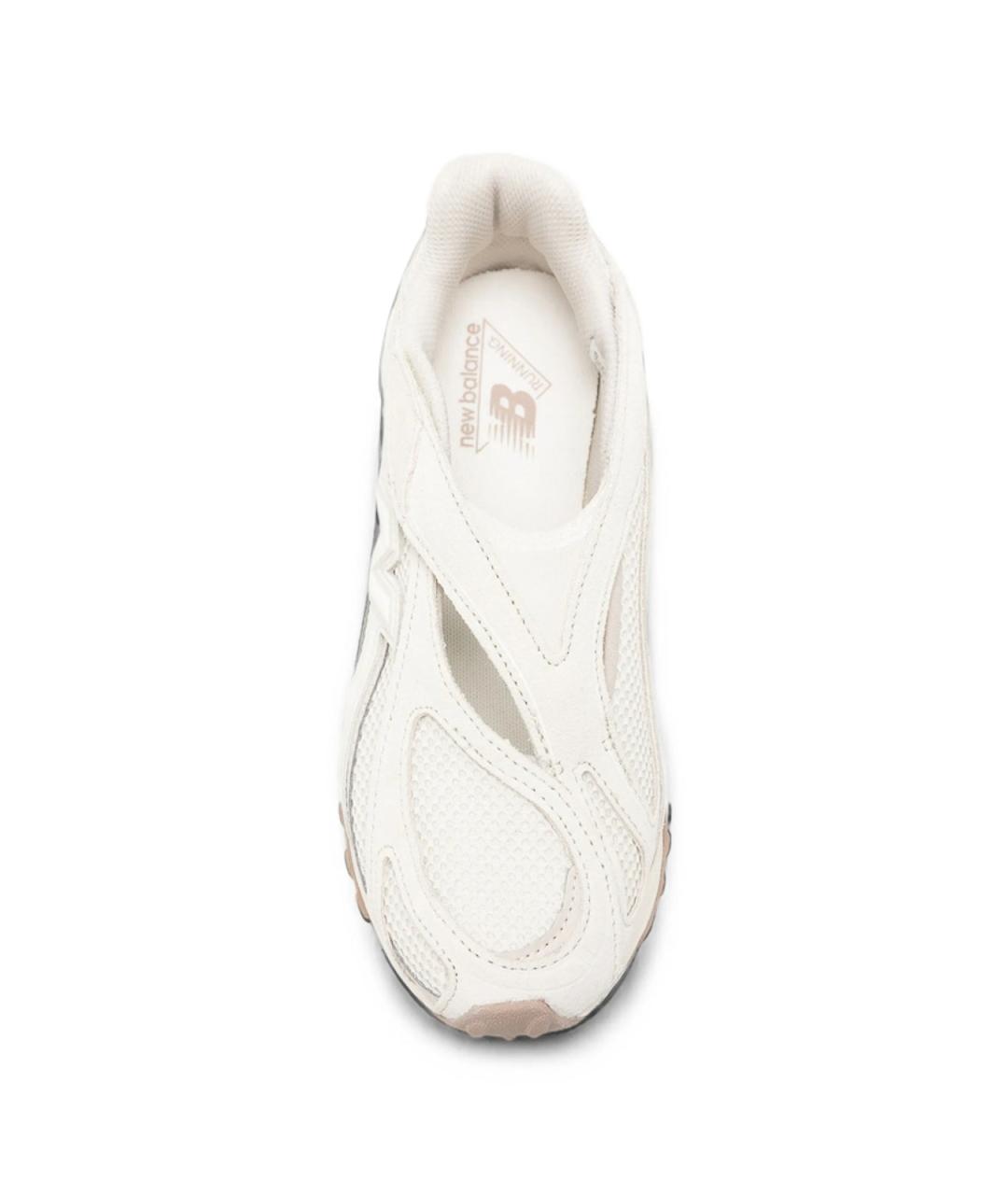 NEW BALANCE Бежевые резиновые кроссовки, фото 4