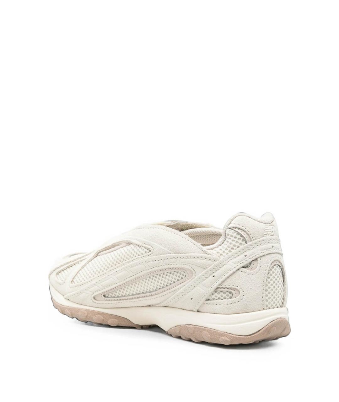 NEW BALANCE Бежевые резиновые кроссовки, фото 3