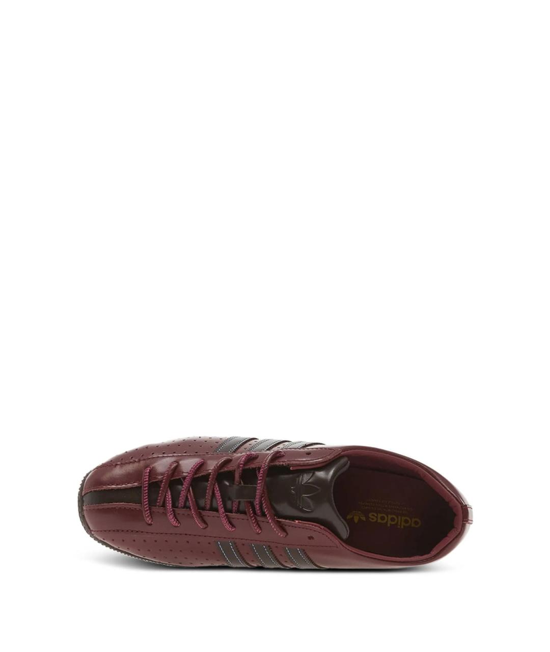 ADIDAS Красные кожаные кроссовки, фото 5