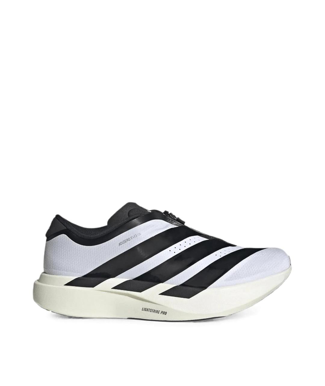 ADIDAS Белые резиновые низкие кроссовки / кеды, фото 1