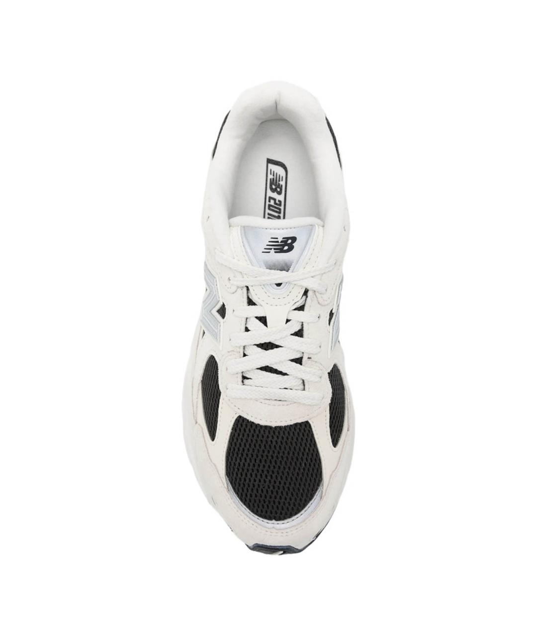 NEW BALANCE Белые замшевые низкие кроссовки / кеды, фото 2