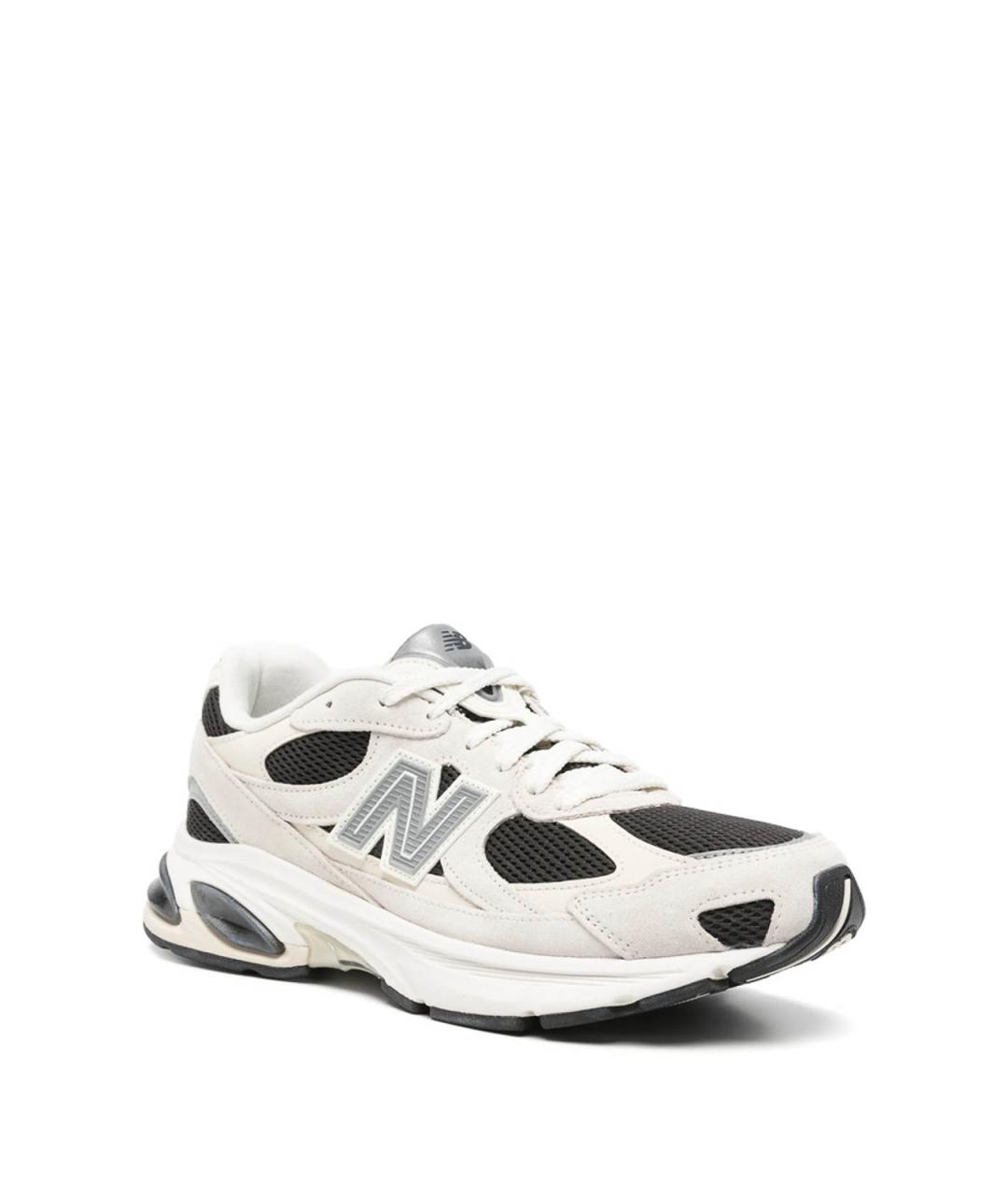 NEW BALANCE Белые замшевые низкие кроссовки / кеды, фото 3
