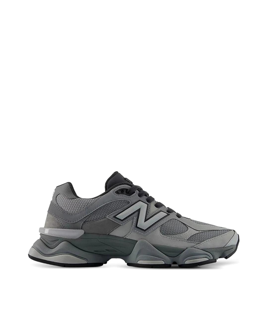 NEW BALANCE Серые замшевые низкие кроссовки / кеды, фото 1