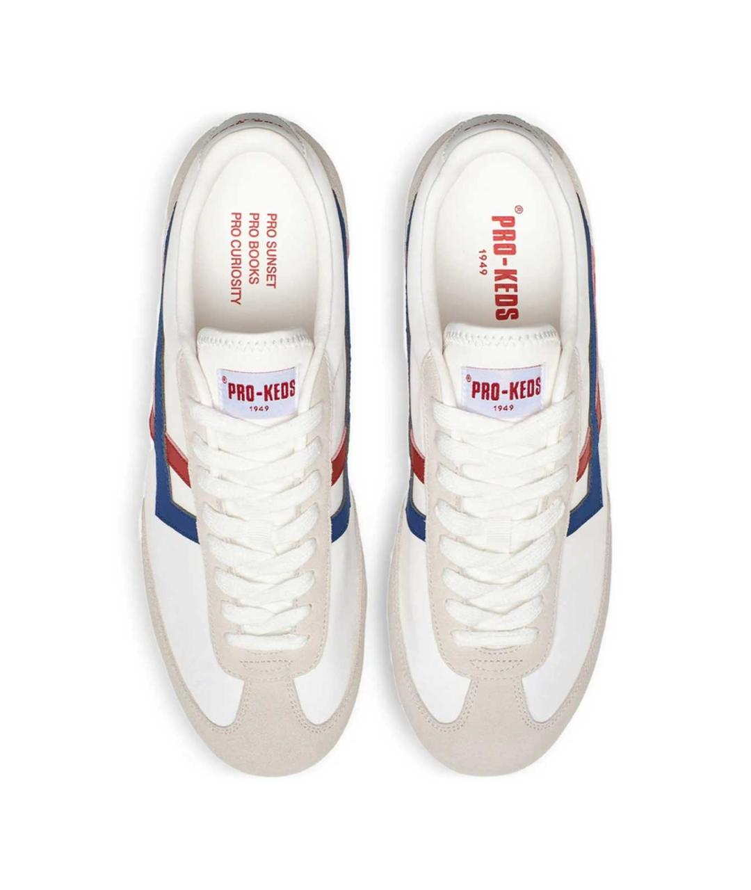 PRO-KEDS Белые кожаные кроссовки, фото 5