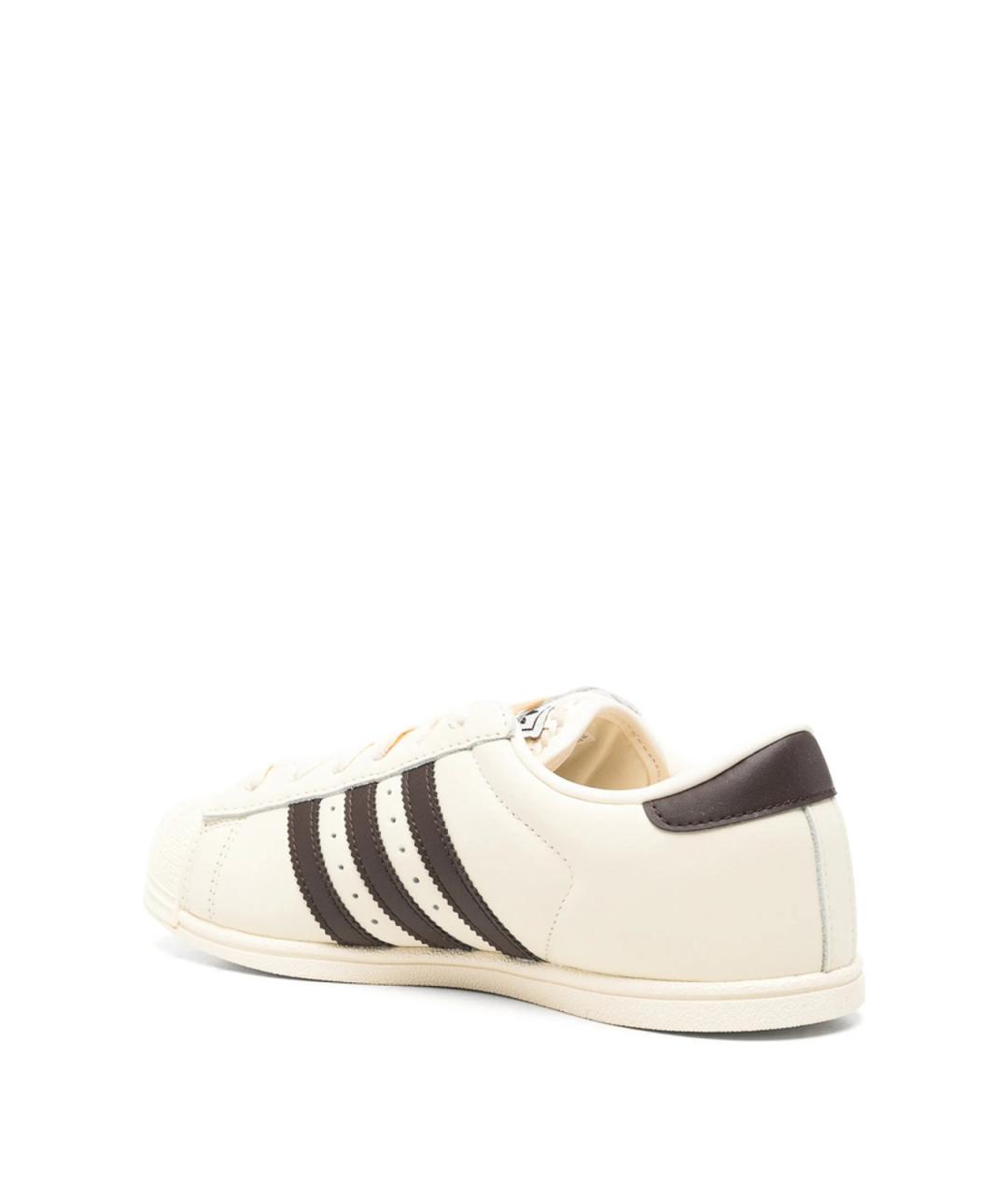 ADIDAS Бежевые резиновые кеды, фото 3