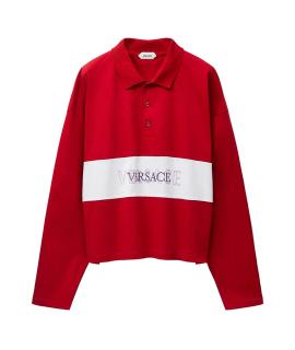 VERSACE Поло с длинным рукавом