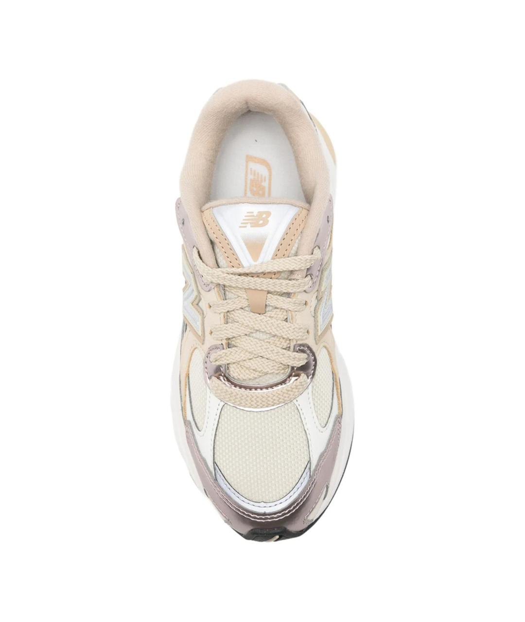 NEW BALANCE Бежевые текстильные кроссовки, фото 2