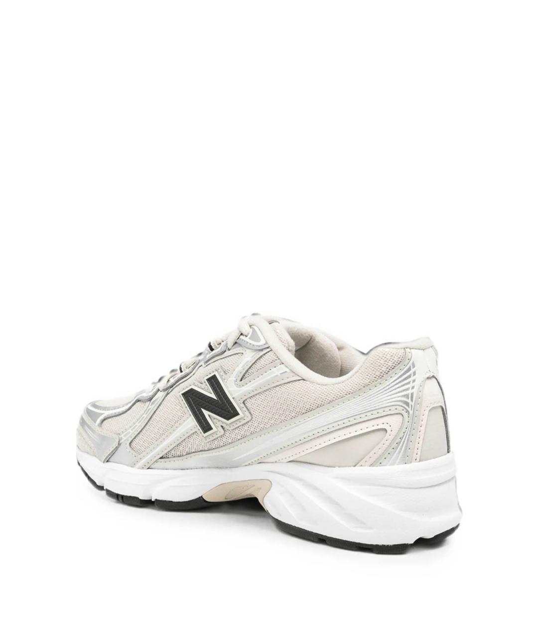 NEW BALANCE Белые текстильные кроссовки, фото 4
