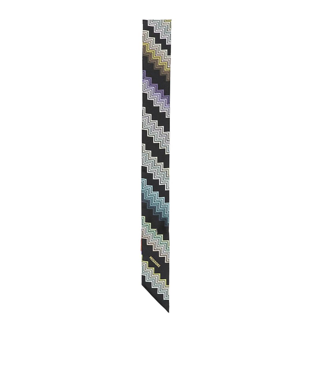 MISSONI Мульти шелковый шарф, фото 1