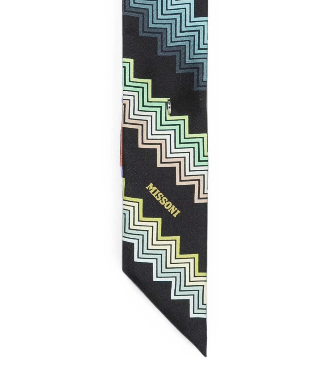MISSONI Мульти шелковый шарф, фото 2