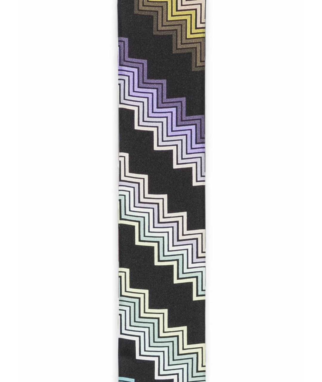 MISSONI Мульти шелковый шарф, фото 3
