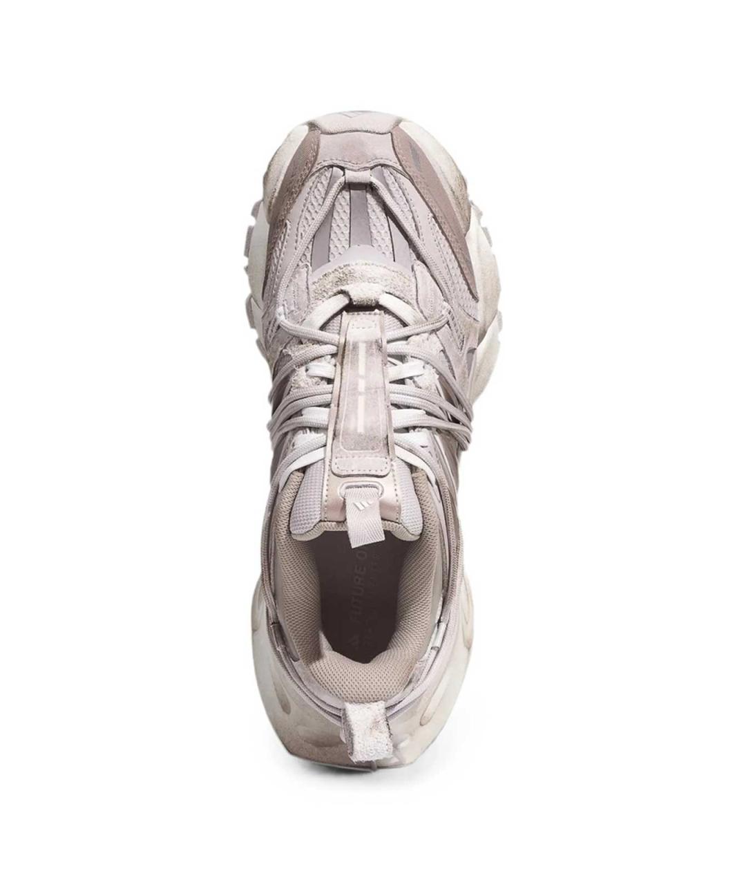 ADIDAS Фиолетовые замшевые низкие кроссовки / кеды, фото 3