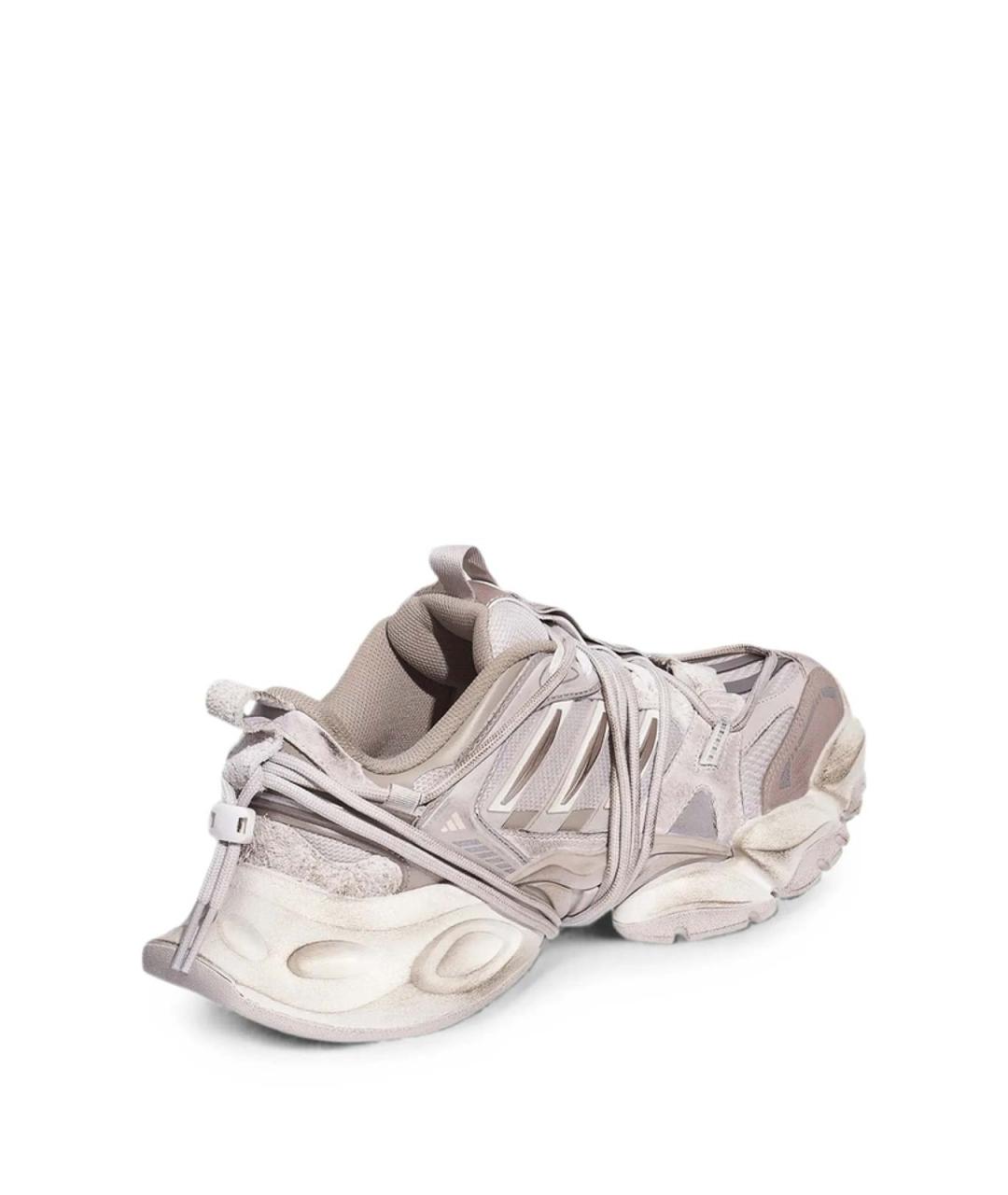 ADIDAS Фиолетовые замшевые низкие кроссовки / кеды, фото 2