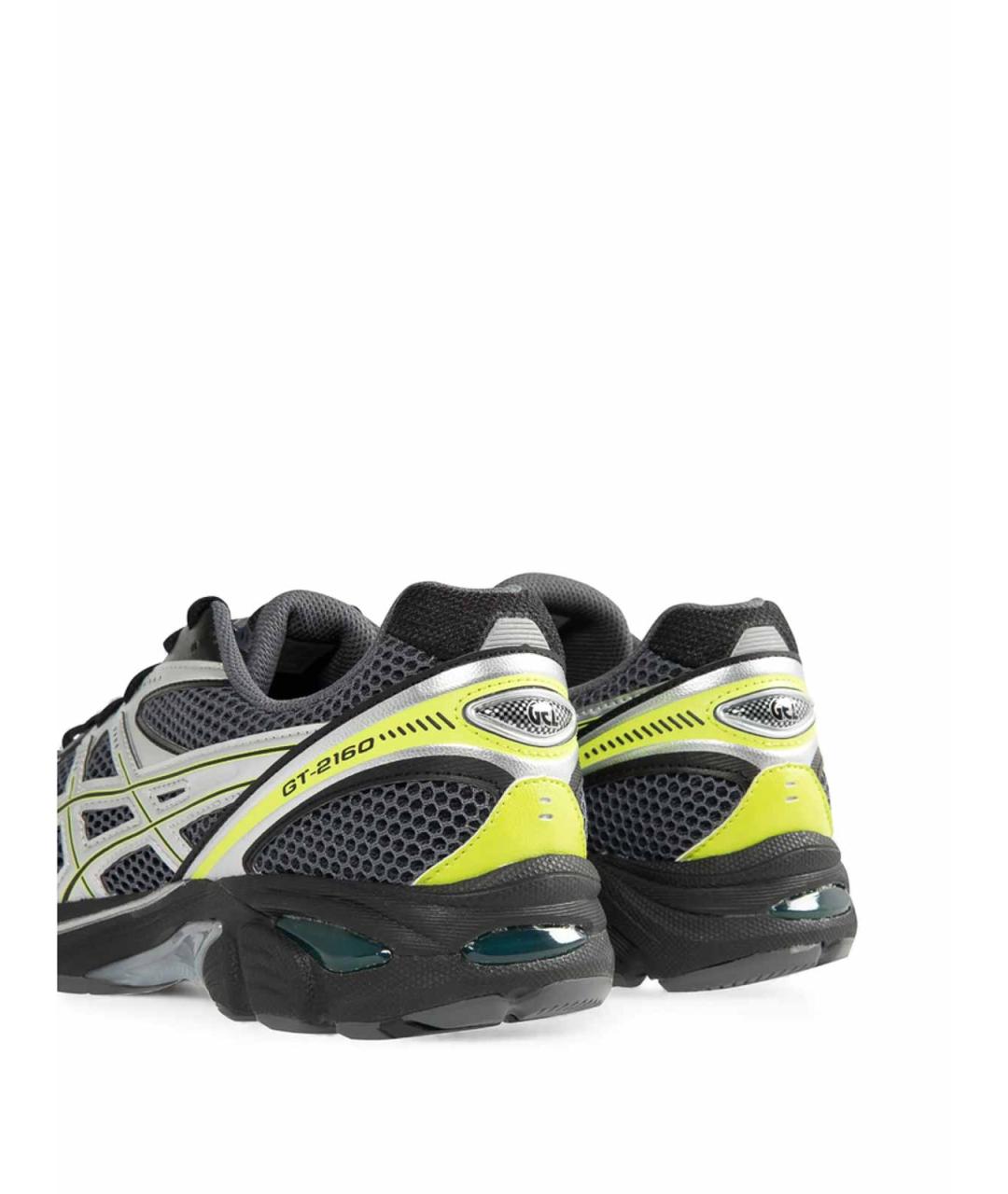 ASICS Черные текстильные низкие кроссовки / кеды, фото 4