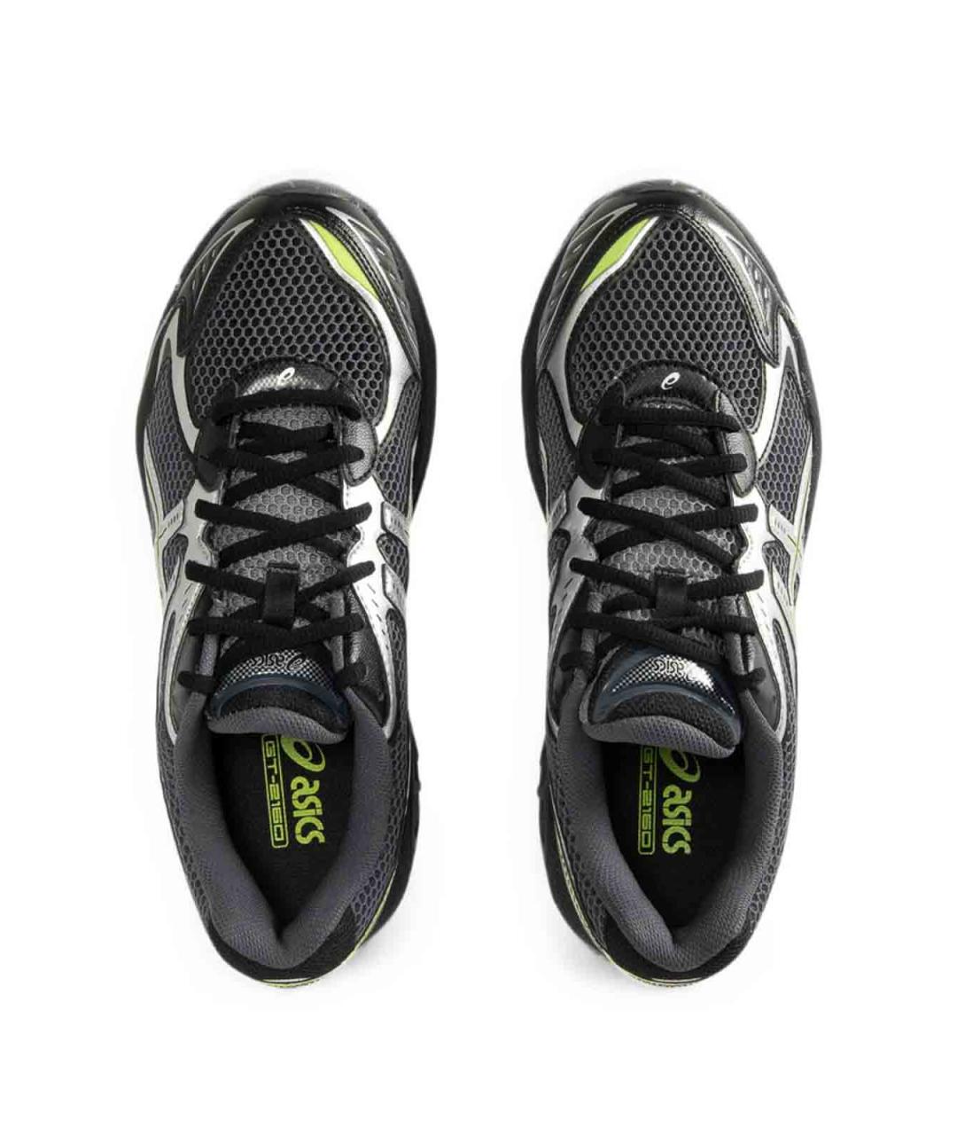ASICS Черные текстильные низкие кроссовки / кеды, фото 2