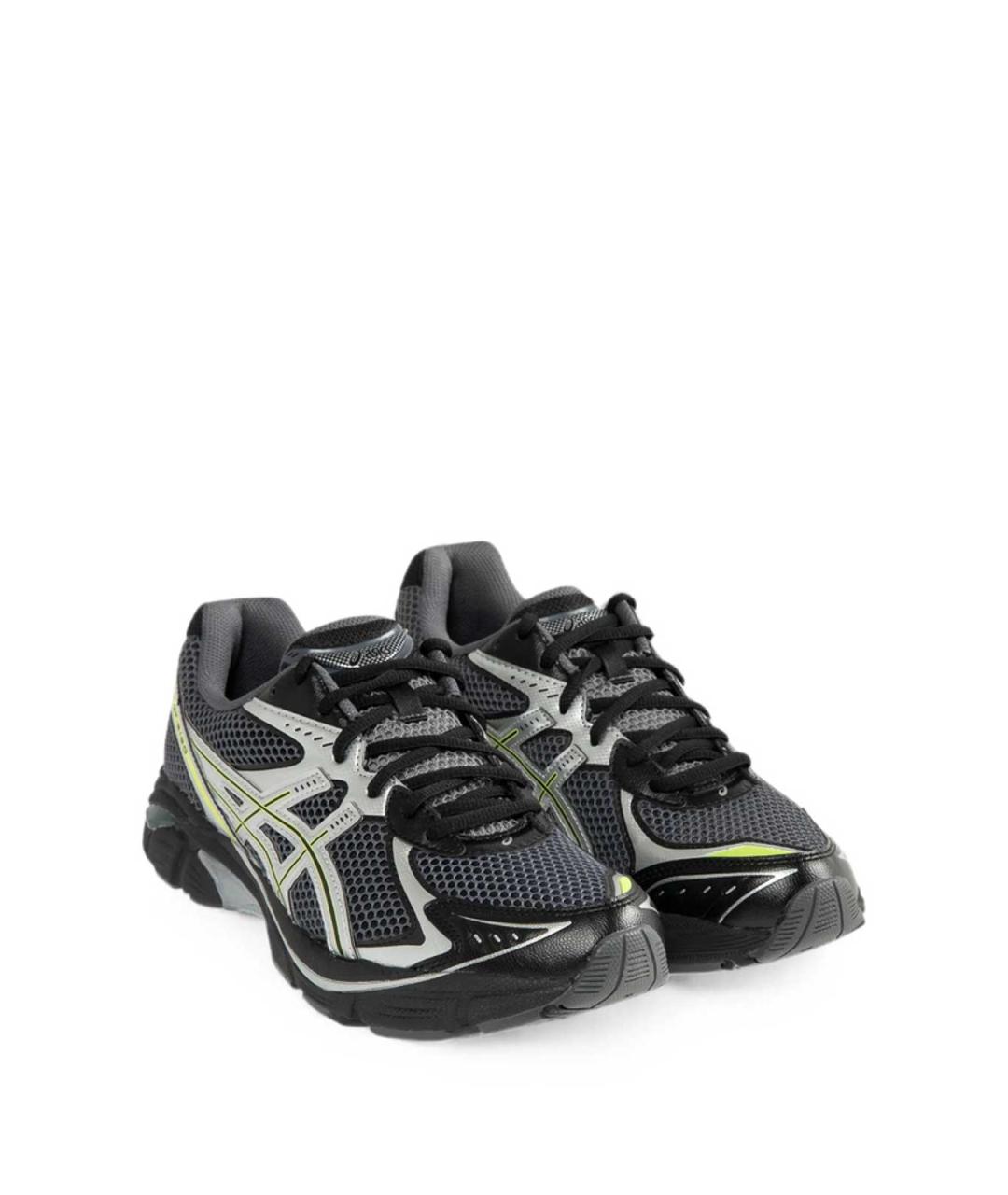 ASICS Черные текстильные низкие кроссовки / кеды, фото 3
