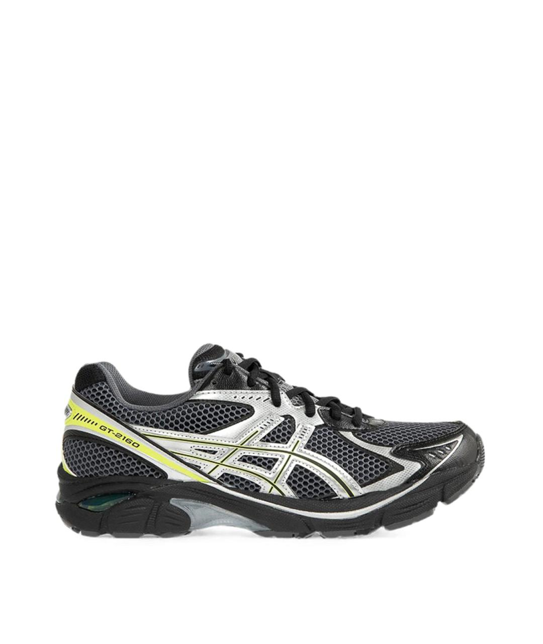 ASICS Черные текстильные низкие кроссовки / кеды, фото 1