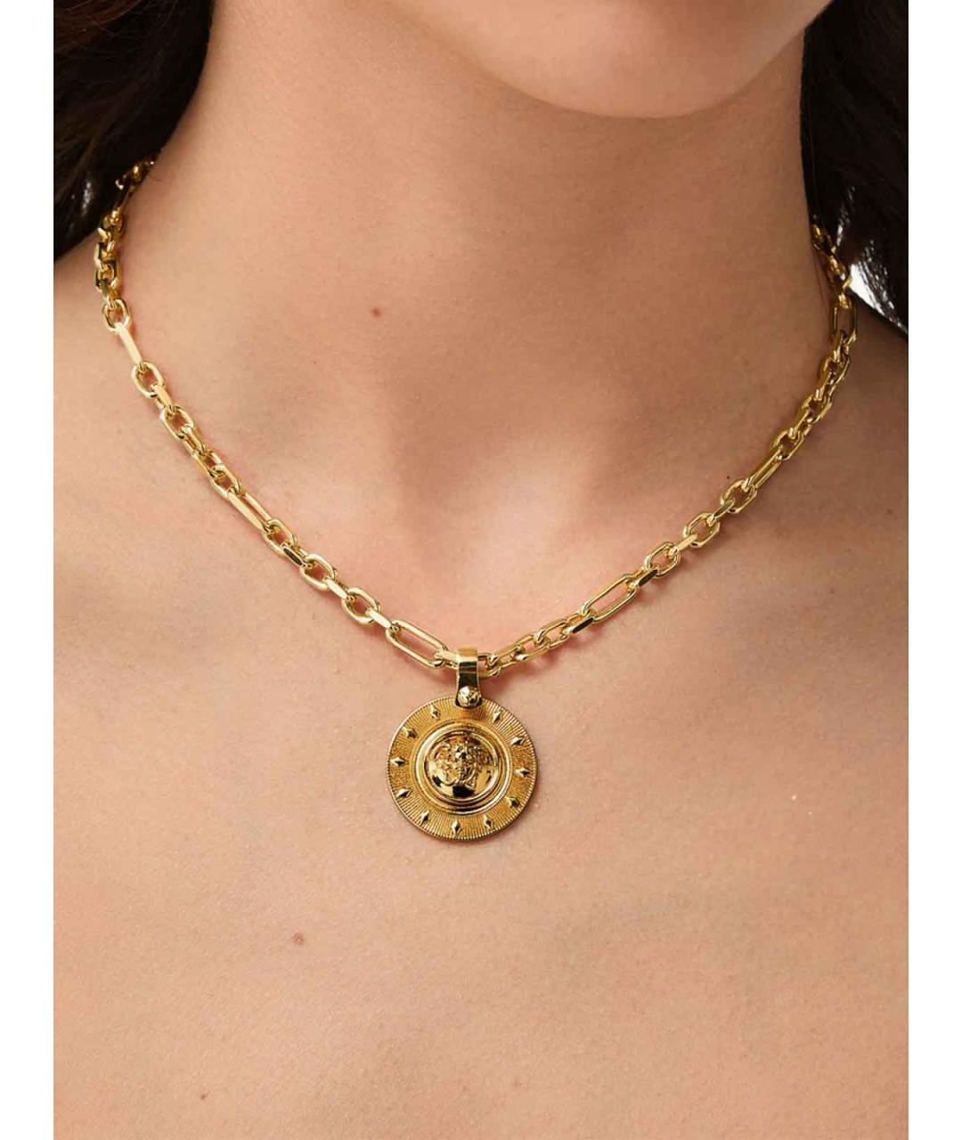 VERSACE Золотой латунный кулон, фото 2