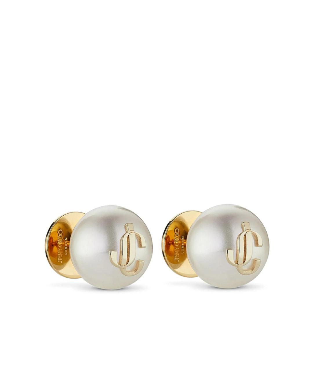 JIMMY CHOO Золотые серьги, фото 5