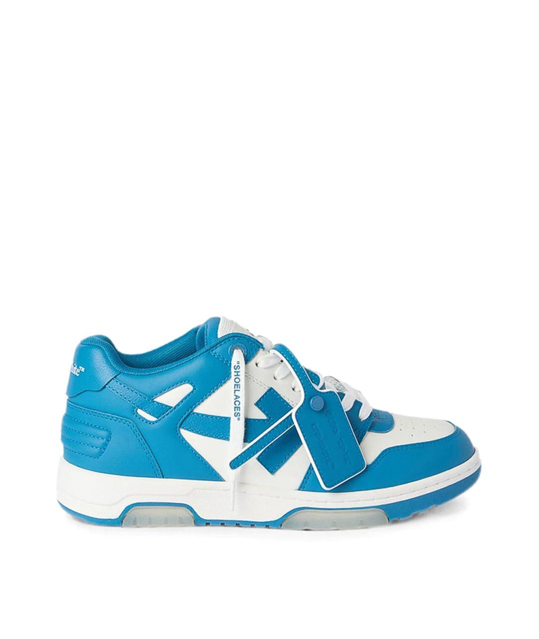 OFF-WHITE Мульти кожаные низкие кроссовки / кеды, фото 1