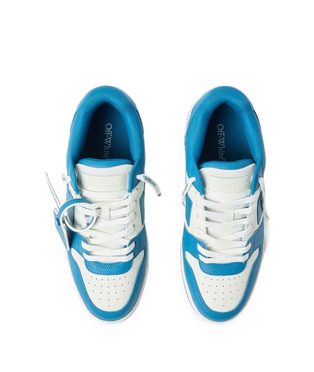 OFF-WHITE Мульти кожаные низкие кроссовки / кеды, фото 2