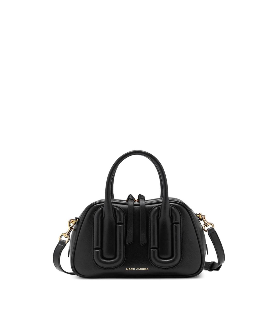 MARC JACOBS Черная кожаная сумка через плечо, фото 1