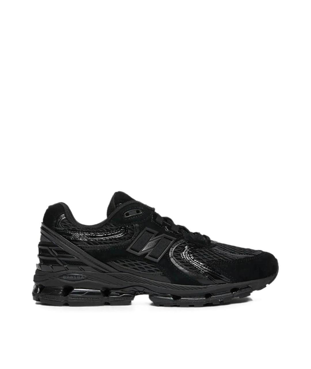 NEW BALANCE Черные замшевые кроссовки, фото 1