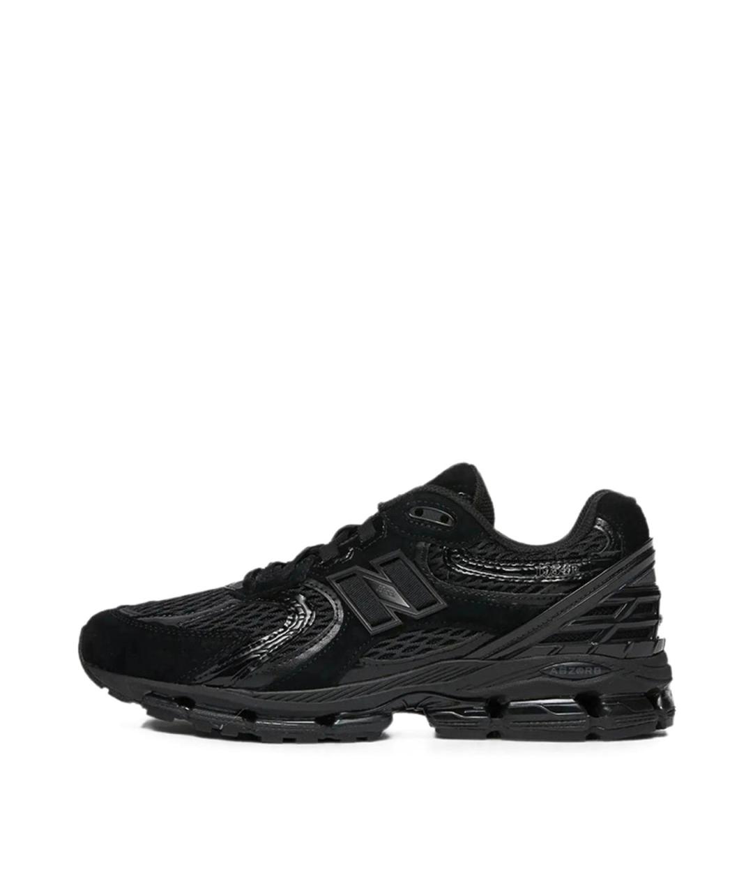 NEW BALANCE Черные замшевые кроссовки, фото 3