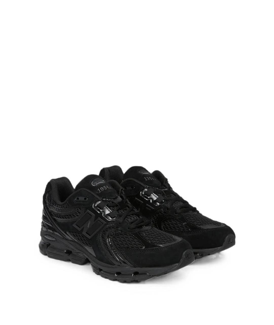 NEW BALANCE Черные замшевые кроссовки, фото 2