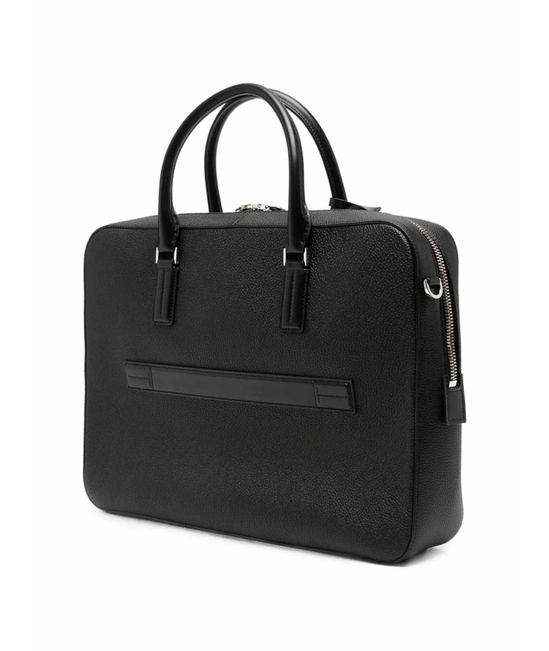 TOM FORD Черный кожаный портфель, фото 4