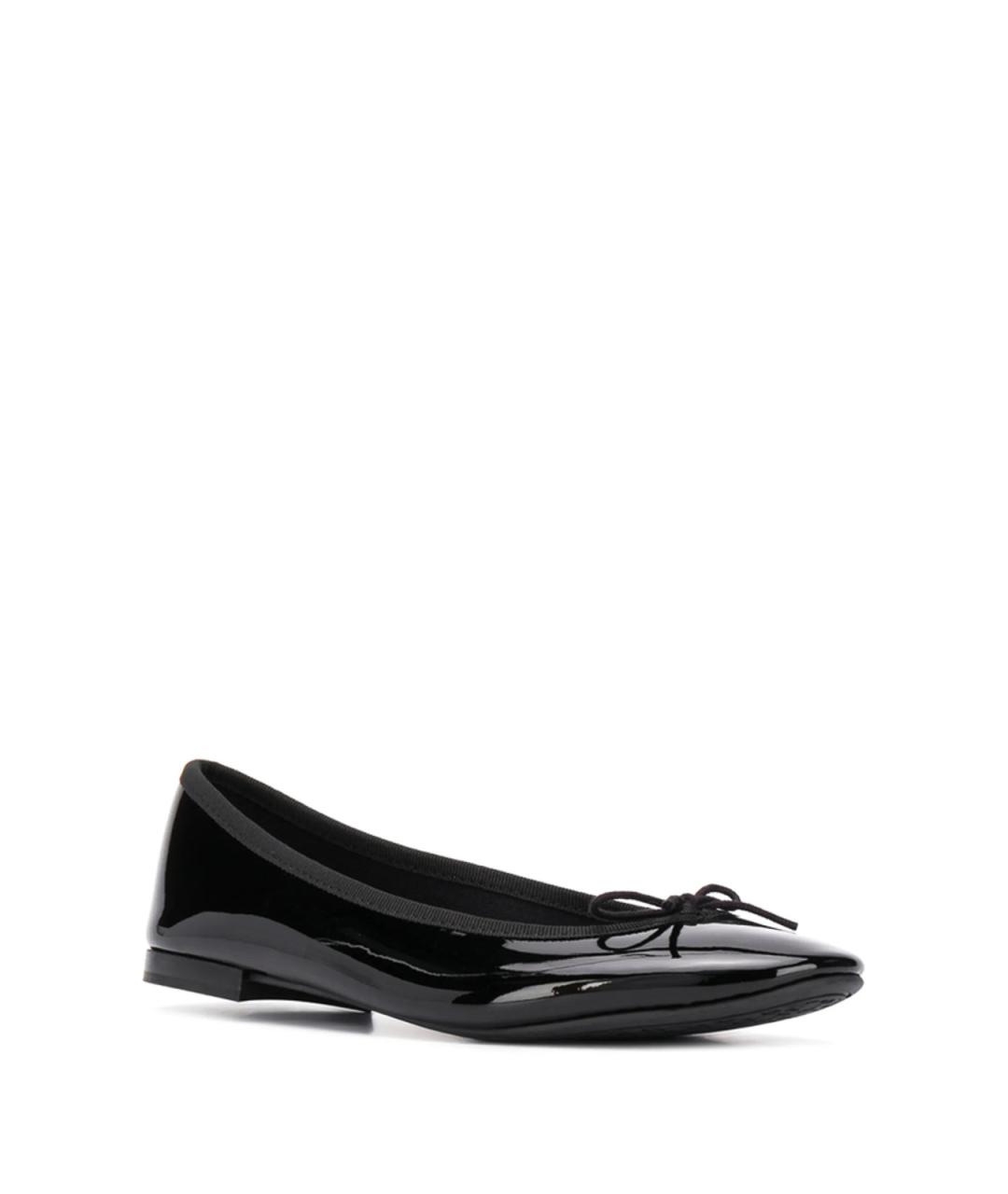REPETTO Черные кожаные балетки, фото 4