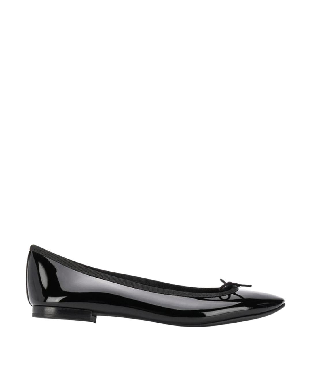 REPETTO Черные кожаные балетки, фото 1