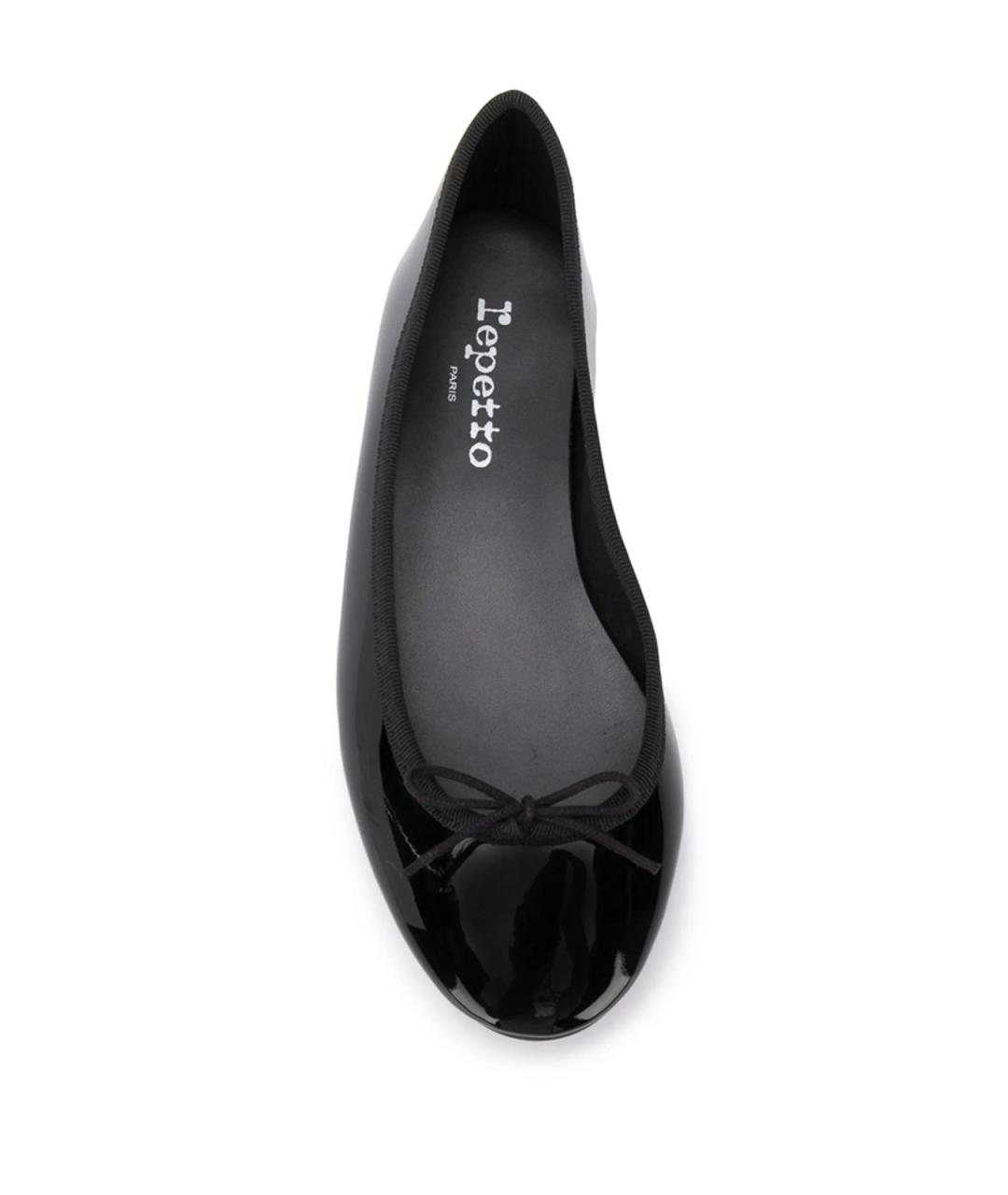 REPETTO Черные кожаные балетки, фото 2
