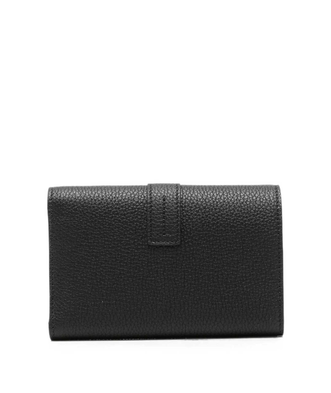 TOM FORD Черный кожаный кошелек, фото 2