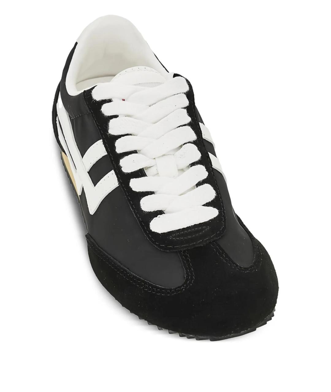 PRO-KEDS Черные кожаные низкие кроссовки / кеды, фото 2
