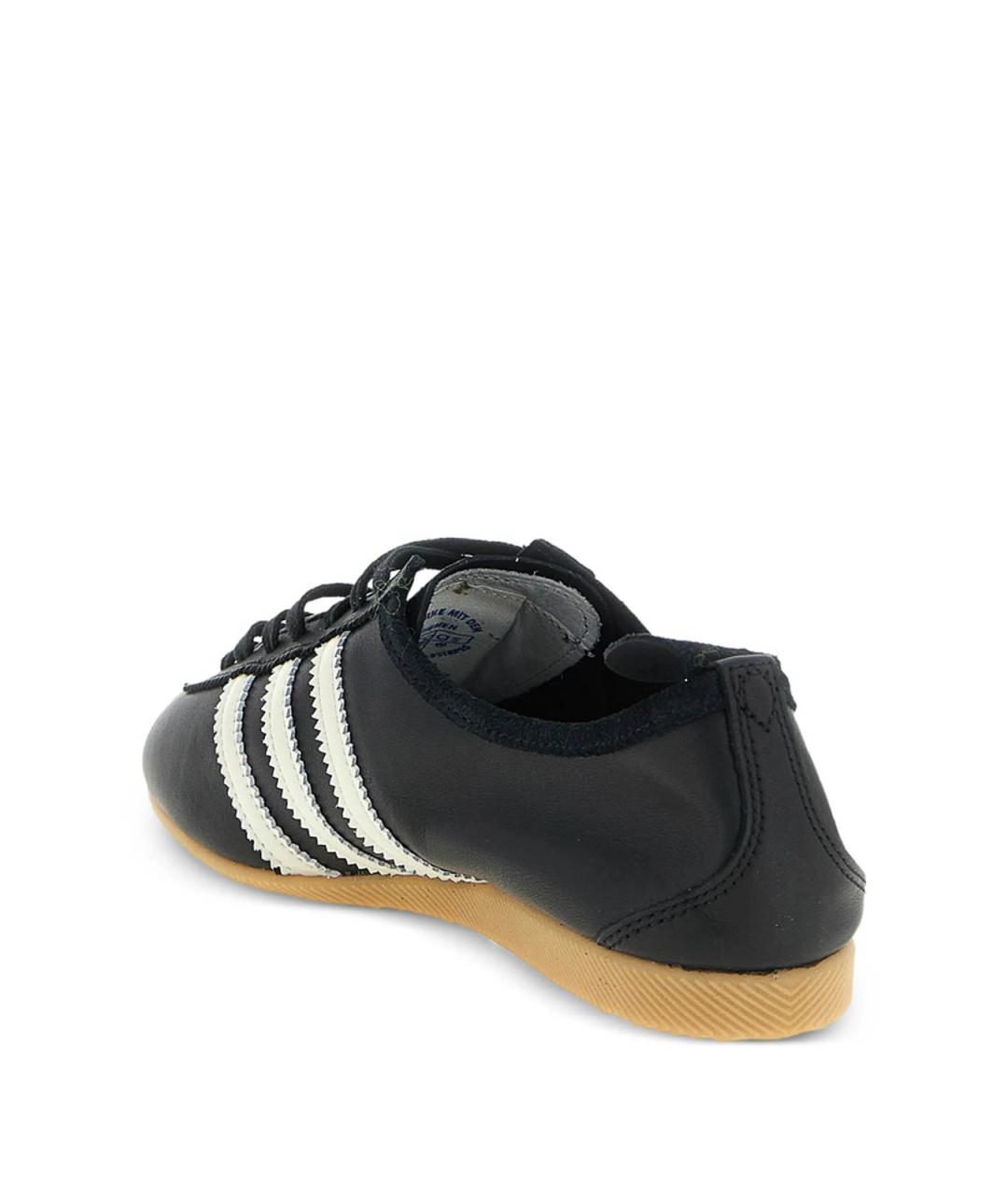 ADIDAS Черные резиновые низкие кроссовки / кеды, фото 4