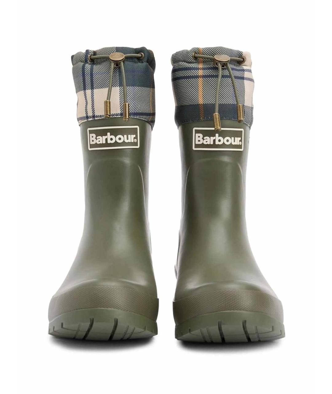 BARBOUR Зеленые сапоги, фото 4
