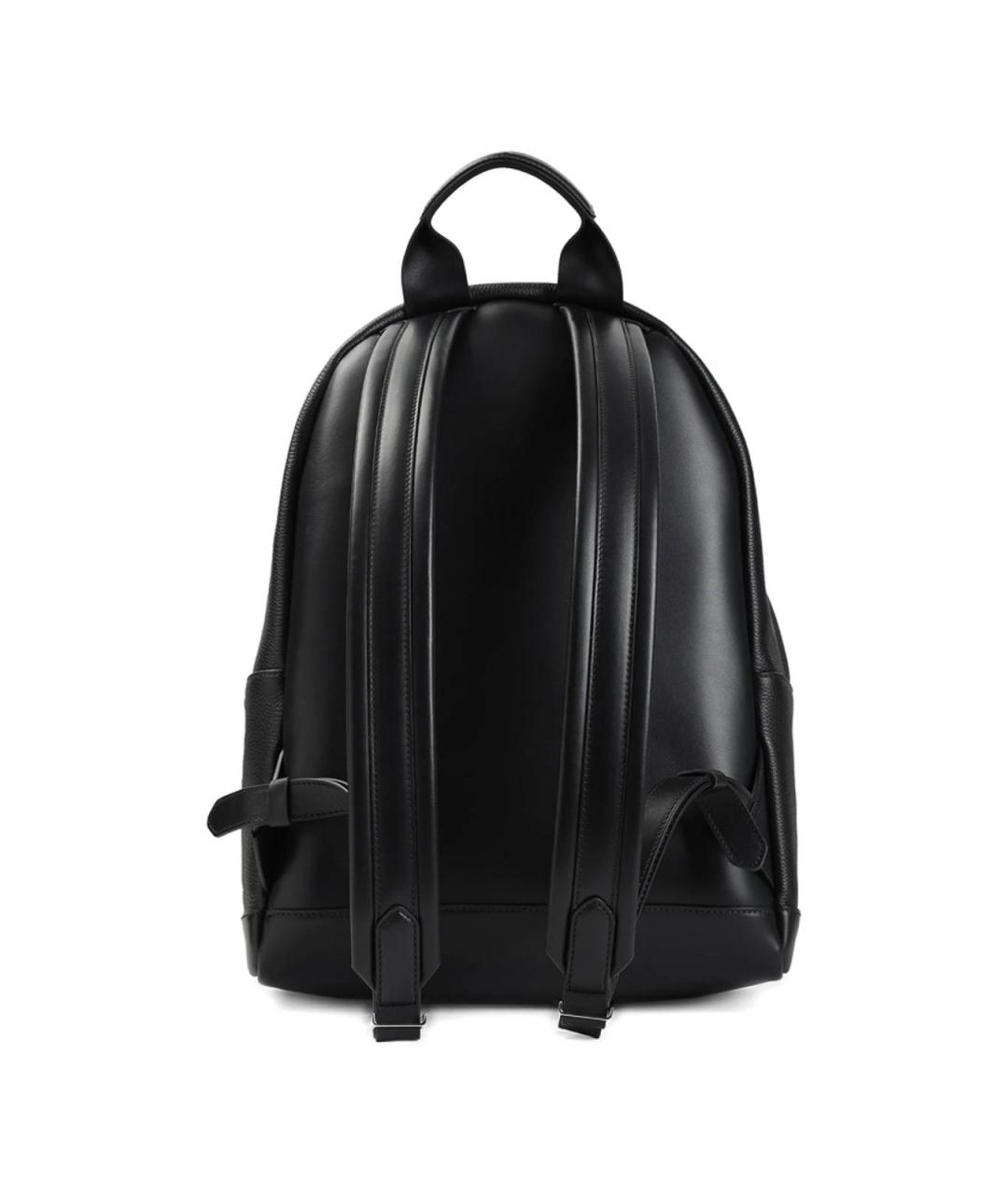 TOM FORD Черный кожаный рюкзак, фото 2