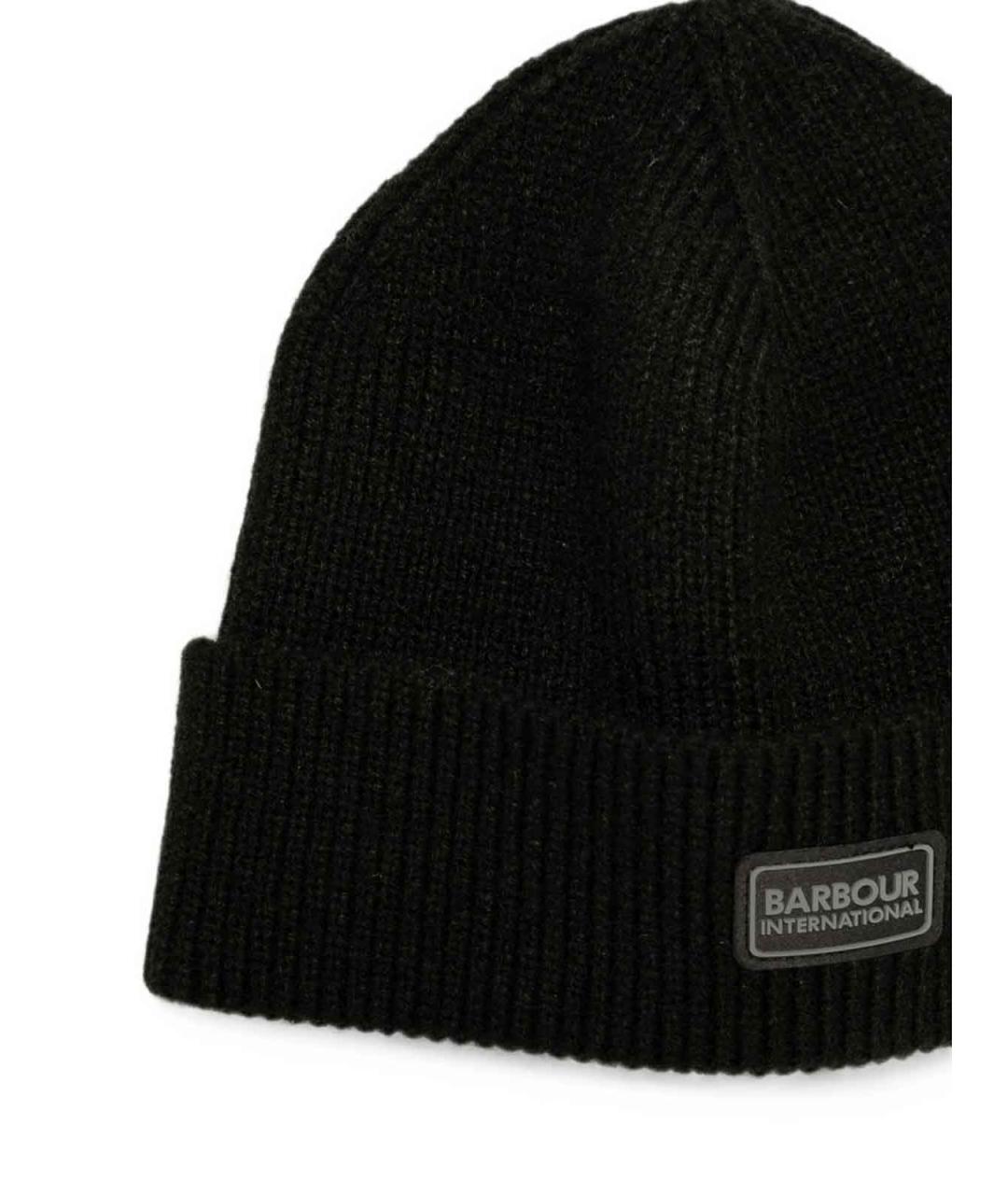 BARBOUR Черный шарф, фото 3
