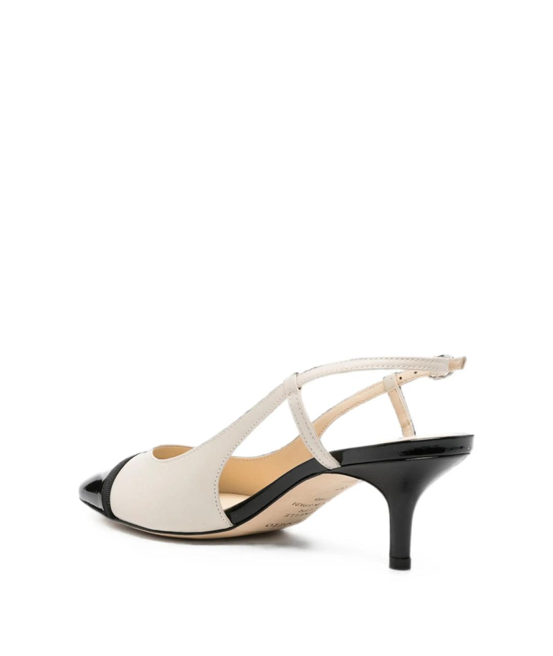 REPETTO Бежевые кожаные туфли, фото 3