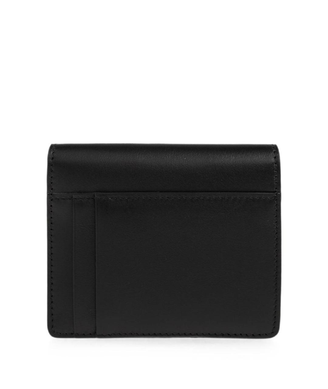 DOLCE&GABBANA Черный кожаный кошелек, фото 5