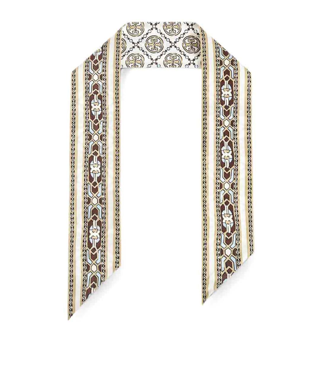 TORY BURCH Мульти шелковый шарф, фото 1