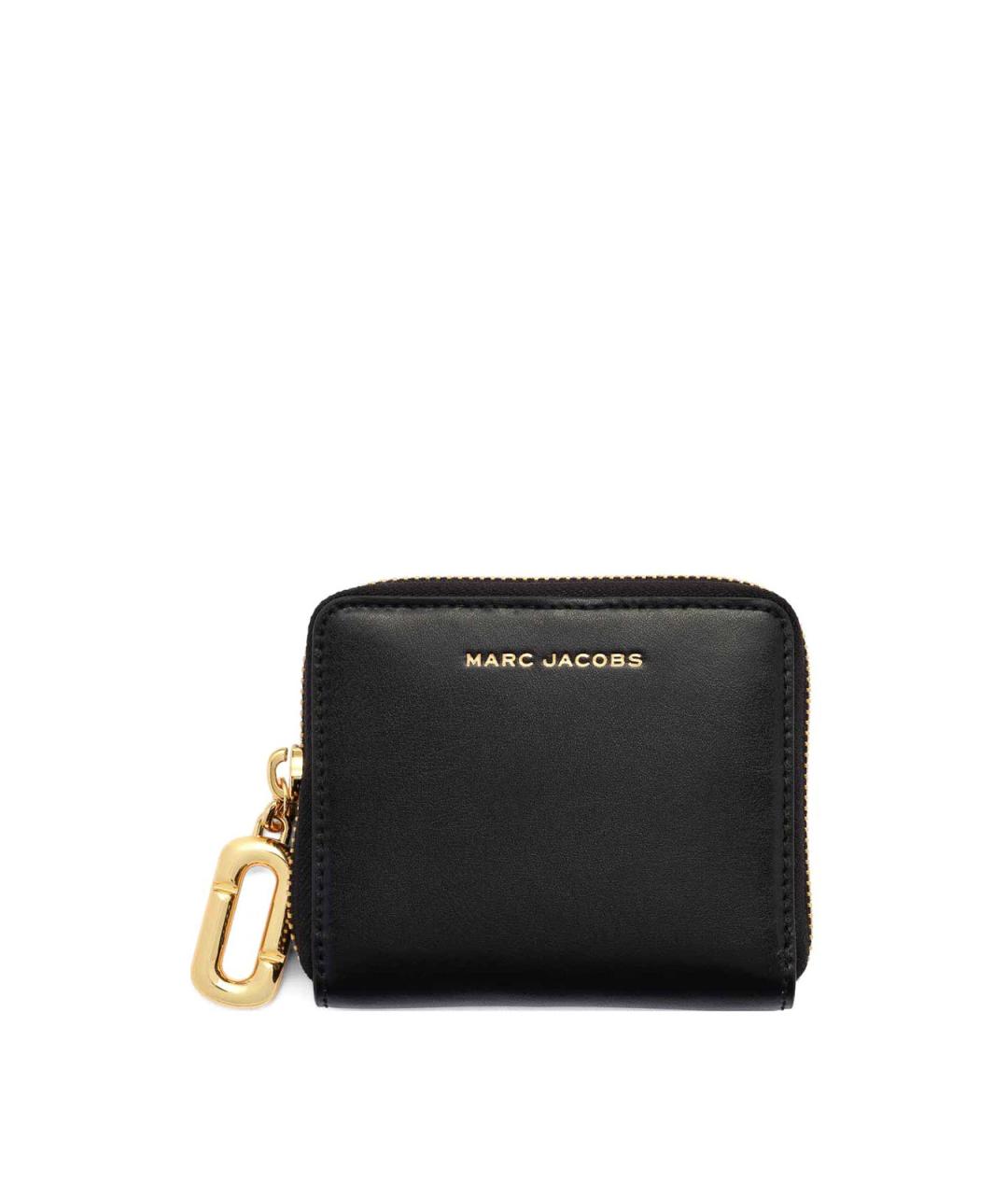 MARC JACOBS Черный кожаный кошелек, фото 5