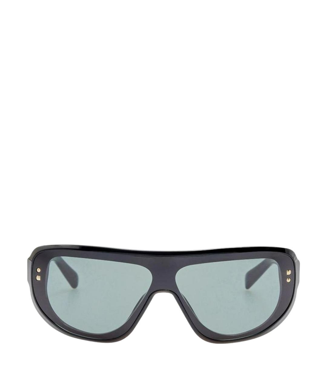 JACQUEMUS Черные пластиковые солнцезащитные очки, фото 1