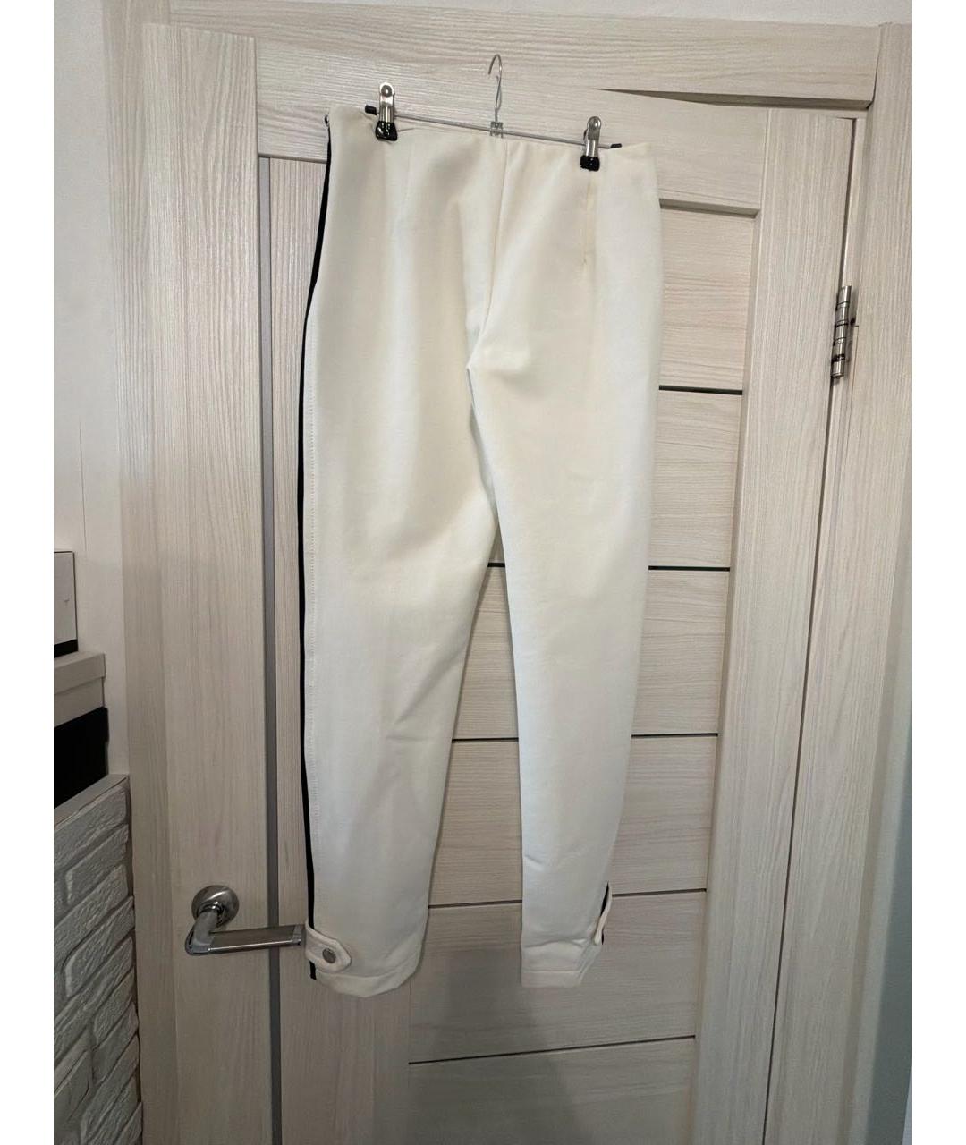 PRADA Белые брюки узкие, фото 2
