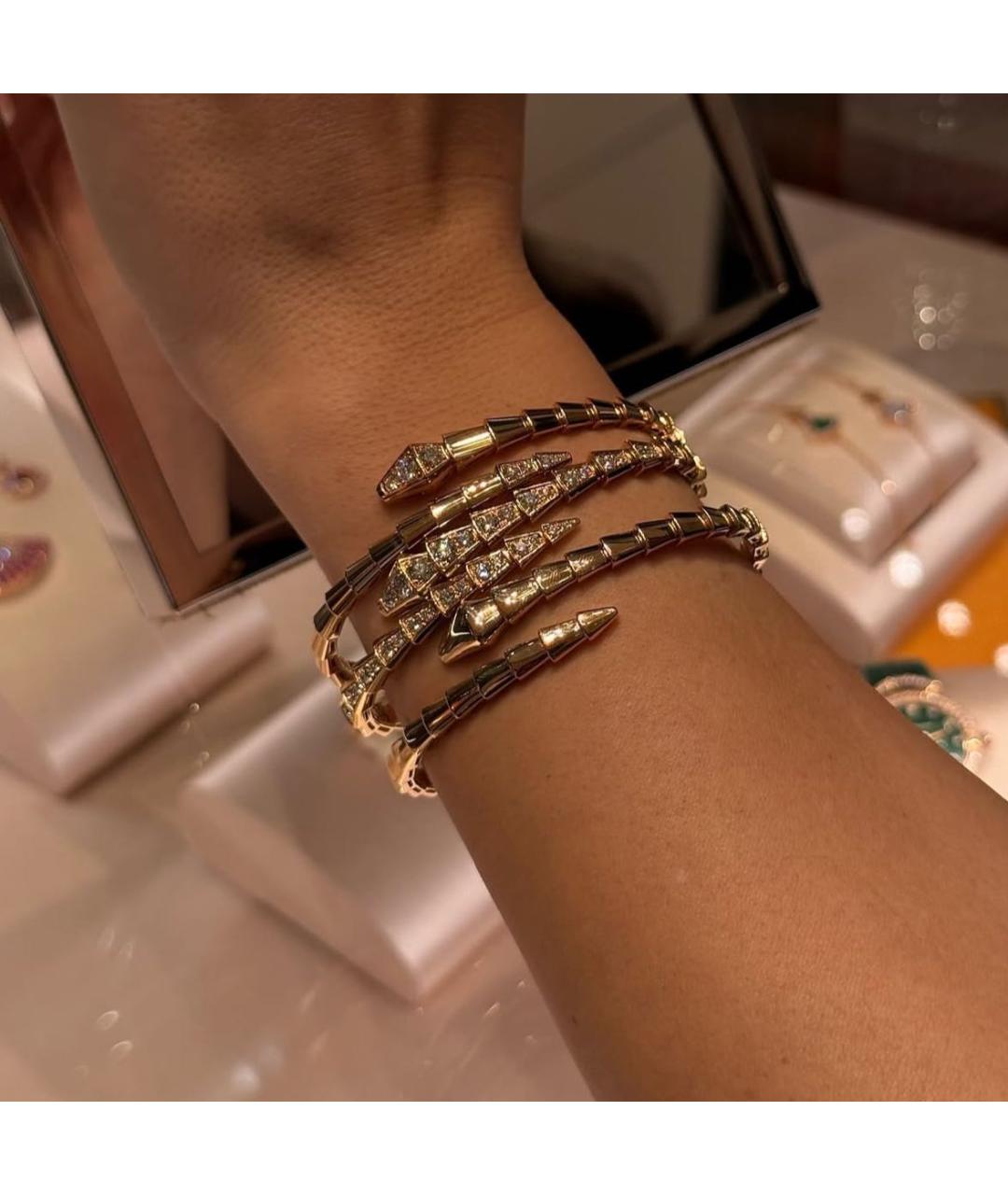 BVLGARI Золотой браслет из желтого золота, фото 4