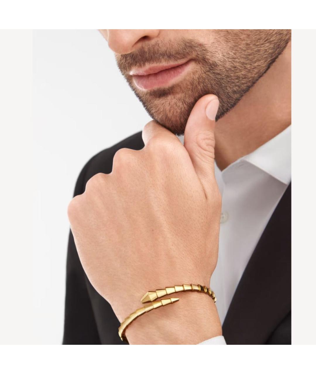 BVLGARI Золотой браслет из желтого золота, фото 3