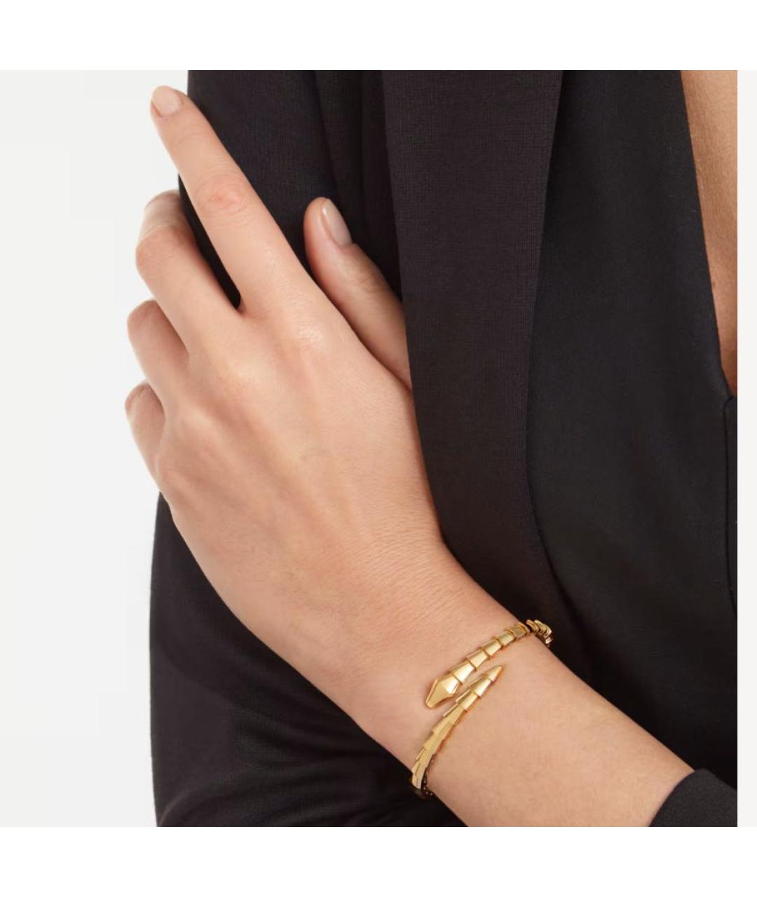 BVLGARI Золотой браслет из желтого золота, фото 2